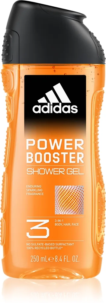 Adidas Power Booster Energigivende brusegel 3-i-1 400 ml