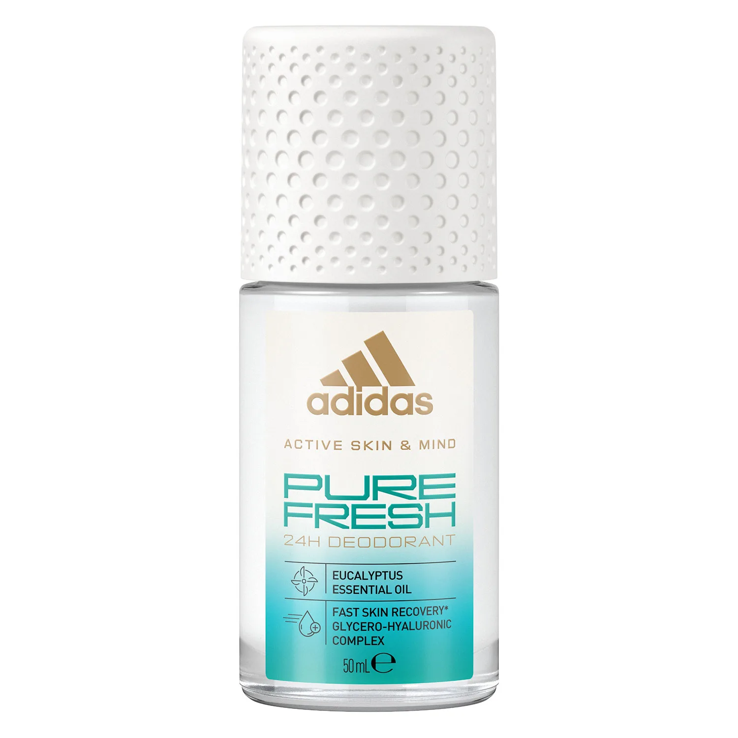 Adidas Pure Fresh 24H Deodorant Roll On Deodorant 50 ml