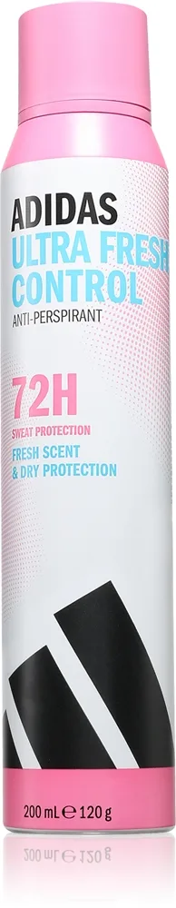 Adidas Ultra Fresh Control antiperspiranttisuihke 200 ml
