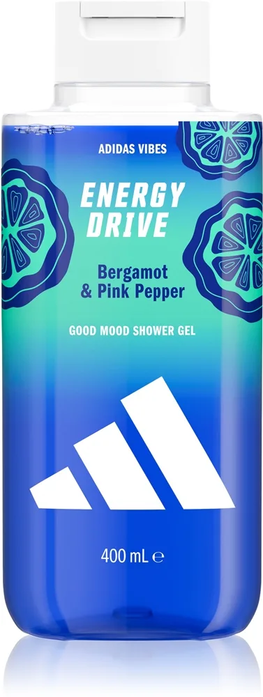 Adidas Vibes Energy Drive suihkugeeli unisex 400 ml