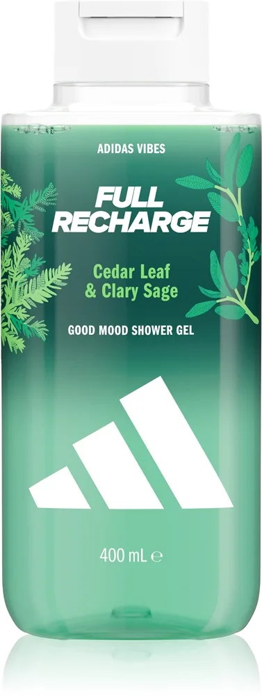 Adidas Vibes Full Recharge suihkugeeli unisex 400 ml