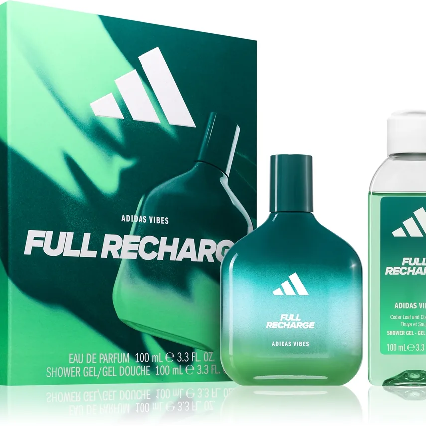 Adidas Vibes Full Recharge Presentförpackning Unisex 2 st.