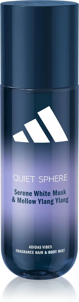 Adidas Vibes Quiet Sphere parfymerad sprej för kropp och hår för Kvinnor 236 ml