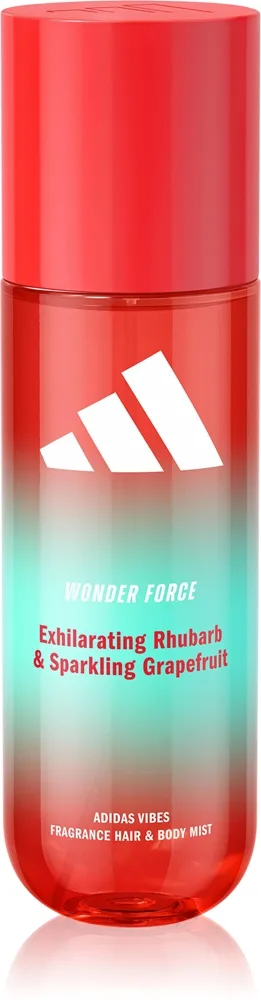 Adidas Vibes Wonder Force parfymerad sprej för kropp och hår för Kvinnor 236 ml
