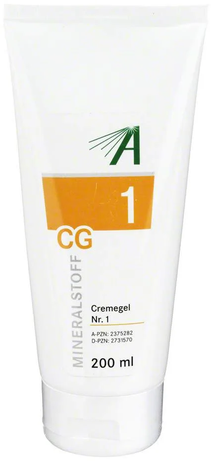 Mineralstoff Cremegel Nr.1 200 ml Creme - Zur Anwendung auf der Haut