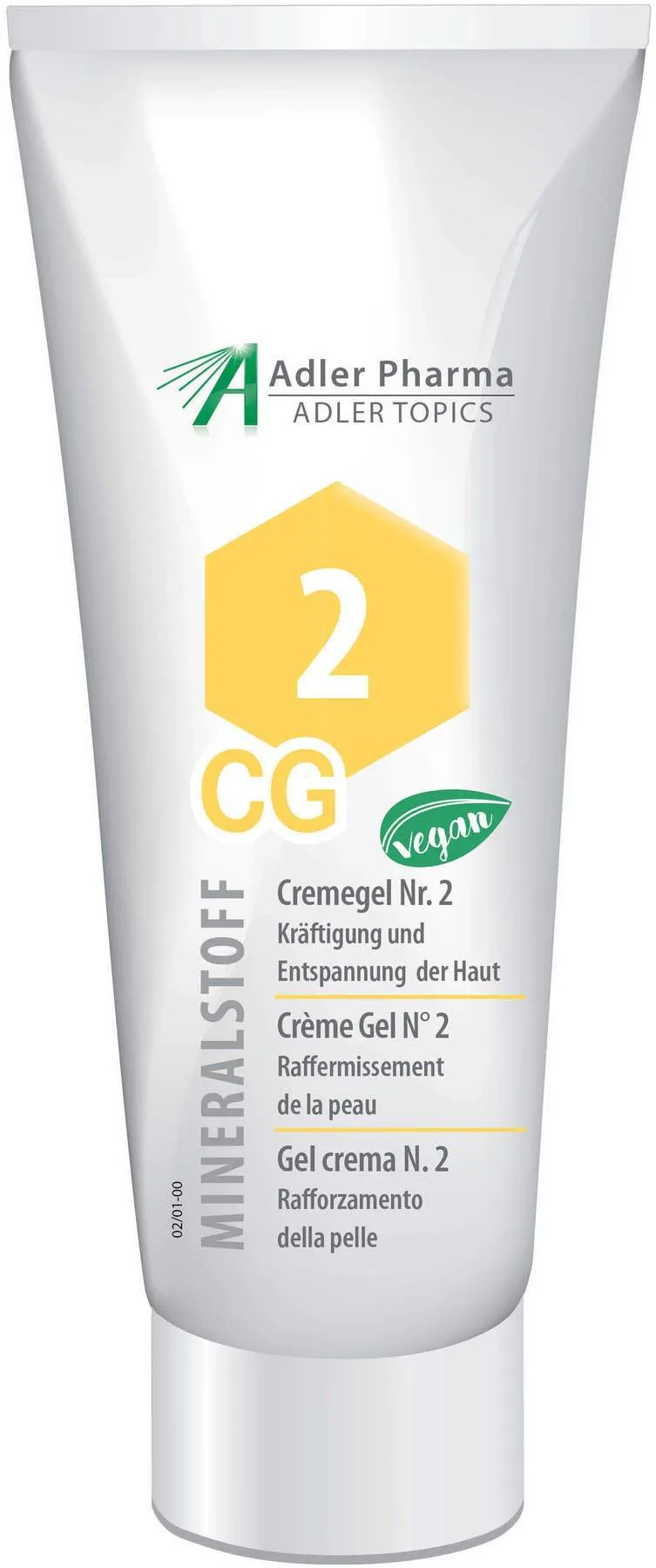 Mineralstoff Cremegel Nr.2 200 ml - Zur Hautpflege