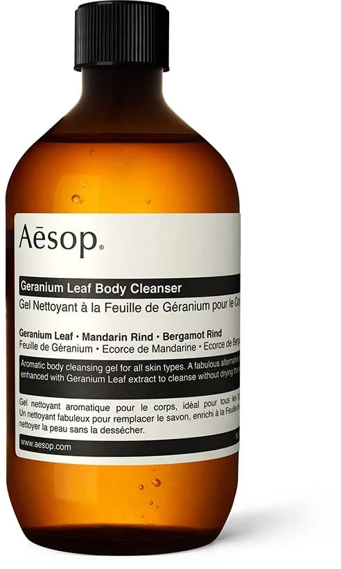 Aesop Geranium Leaf Body Cleanser With Screw 500 ml