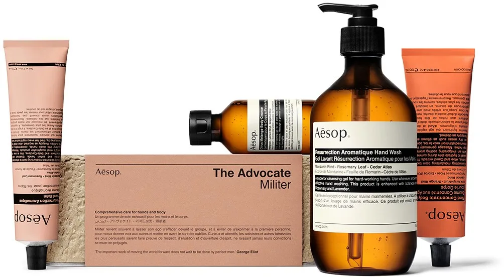 Aesop The Advocate Elaborate Body Kit