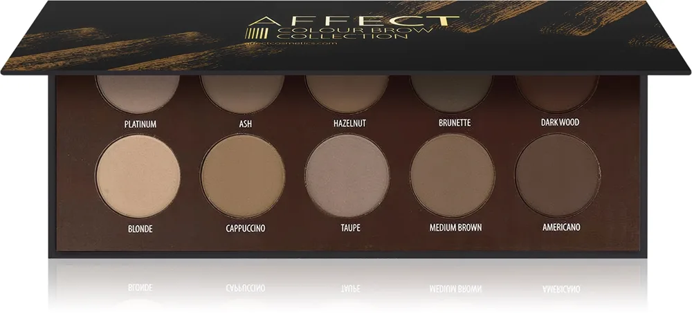 Affect Color Brow Colection Palette zum schminken der Augenbrauen 10x2 g