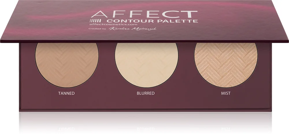 Affect Contour Palette Konturier-Palette für die Wangen für das Gesicht 3x6 g