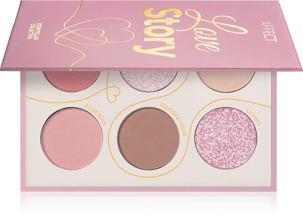 Affect Storyteller Colletion Love Story Lidschattenpalette 6x2 g