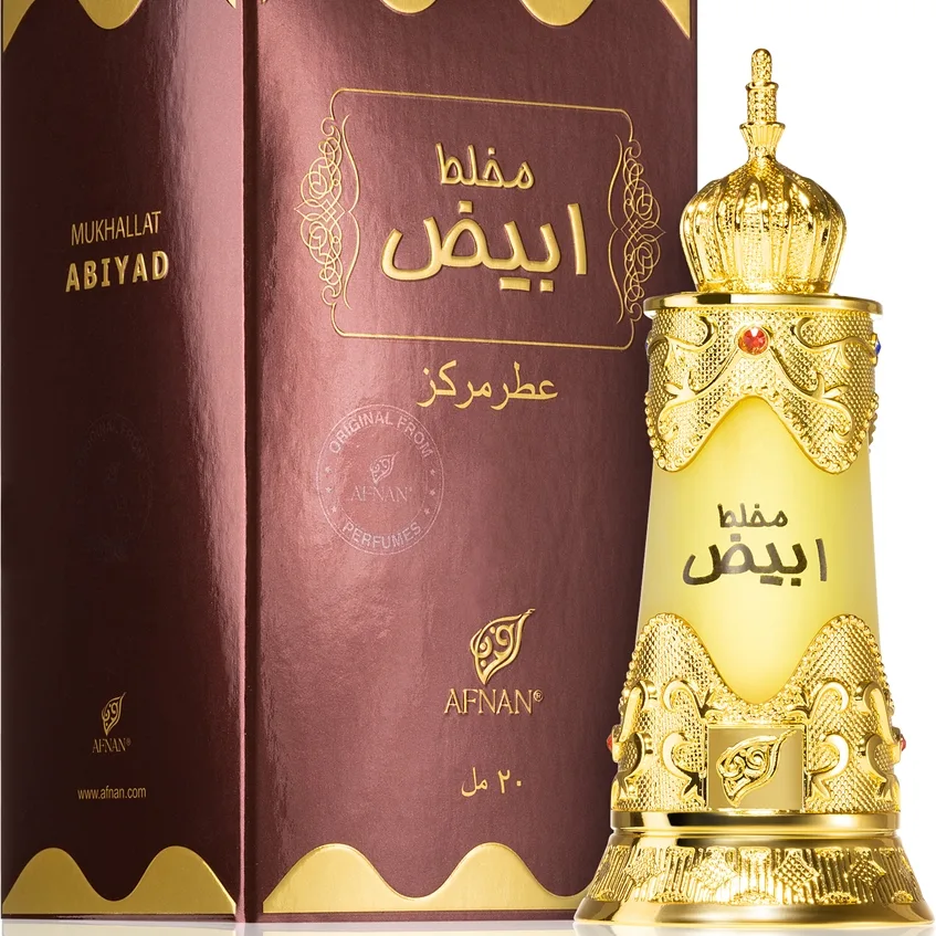 Afnan Mukhallat Abiyad perfumed oil Unisex 20 ml