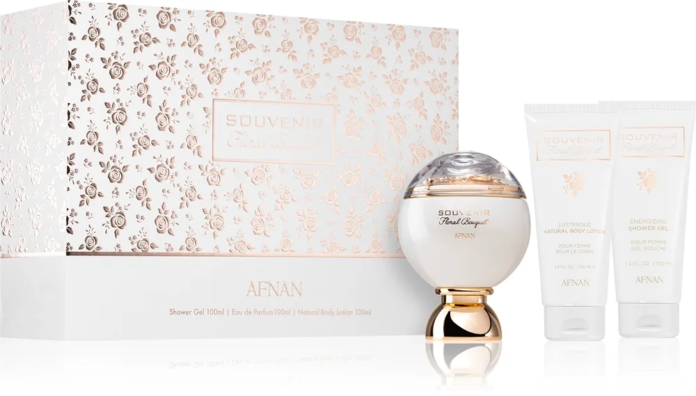 Afnan Souvenir Floral Bouquet Presentförpackning för Kvinnor