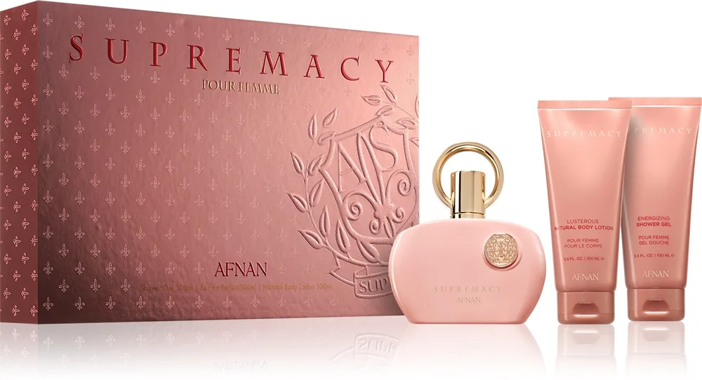 Afnan Supremacy Pour Femme Pink Presentförpackning för Kvinnor