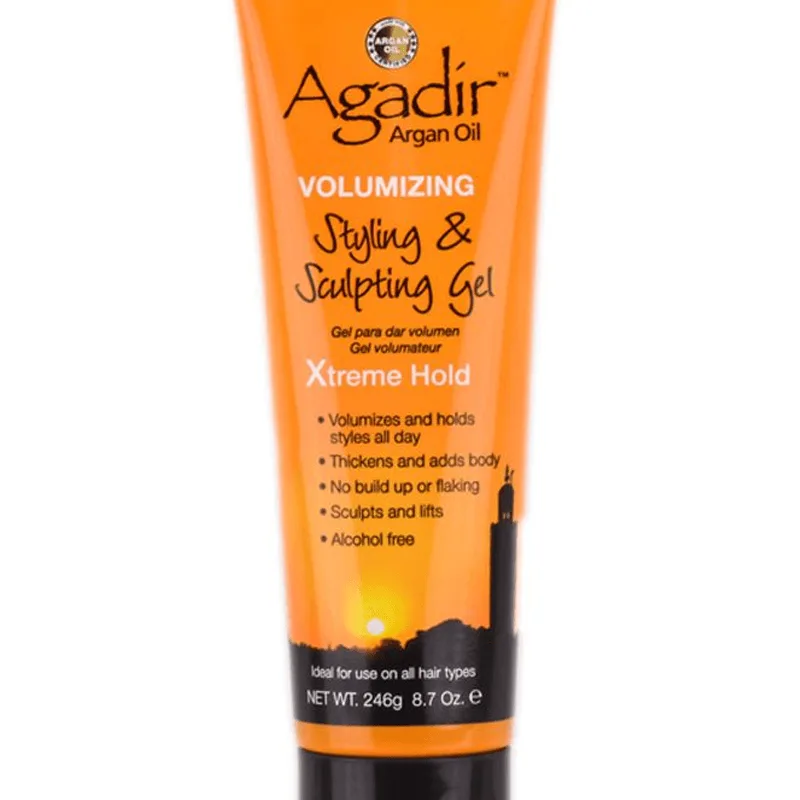 Agadir Argan Oil Volumizing Styling & Sculpting Gel Extreme Hold (U) 246 g