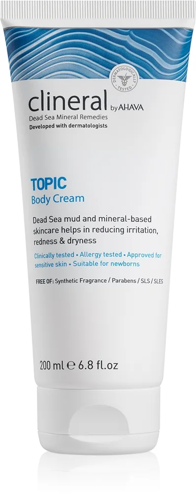 AHAVA Clineral TOPIC Lugnande kroppskräm För atopisk hud 200 ml
