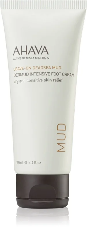 AHAVA Dead Sea Mud Hög-effektiv fotkräm För torr och känslig hud 100 ml