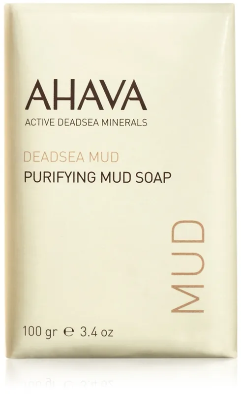 AHAVA Dead Sea Mud Renande lertvål 100 g