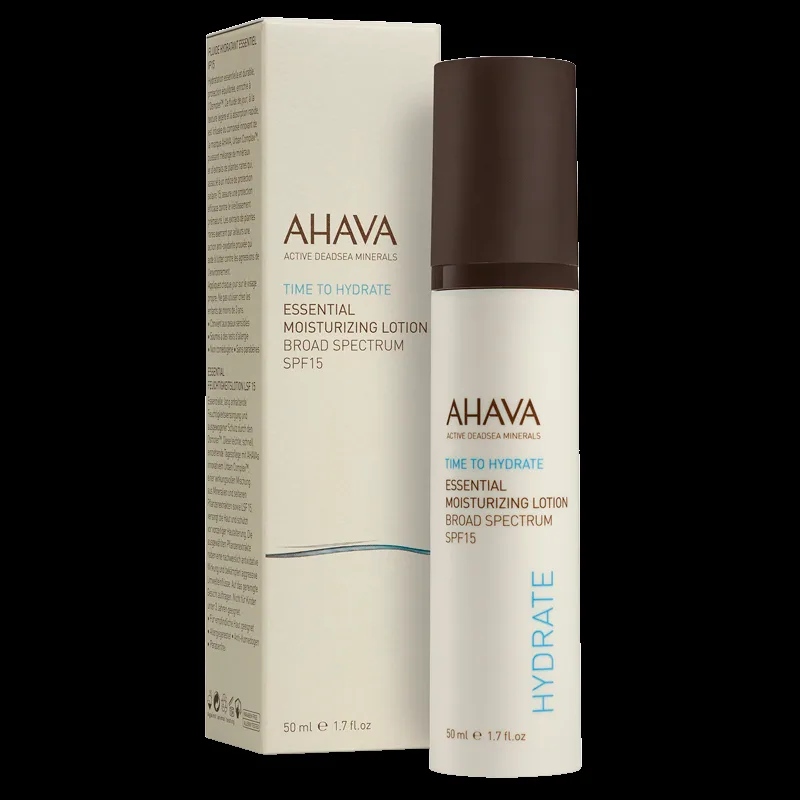 Ahava Essential Moisturizing Lotion SPF 15 50 ml.