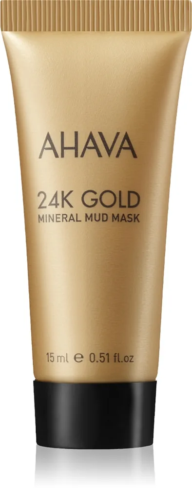 AHAVA Mineral Mud 24K Gold Mineral muddermaske Med 24 karat guld 15 ml
