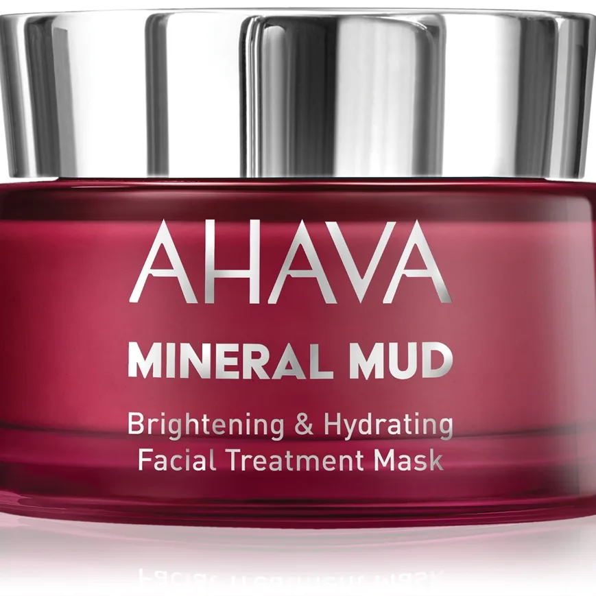 AHAVA Mineral Mud Blekande ansiktsmask med återfuktande effekt 50 ml