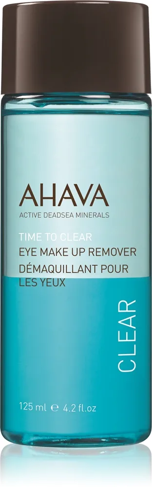 AHAVA Time To Clear Vandfast øjenmakeupfjerner til sensitive øjne 125 ml