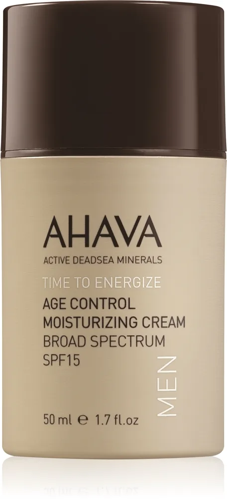 AHAVA Time To Energize Men nuorentava kosteusvoide SPF 15 50 ml