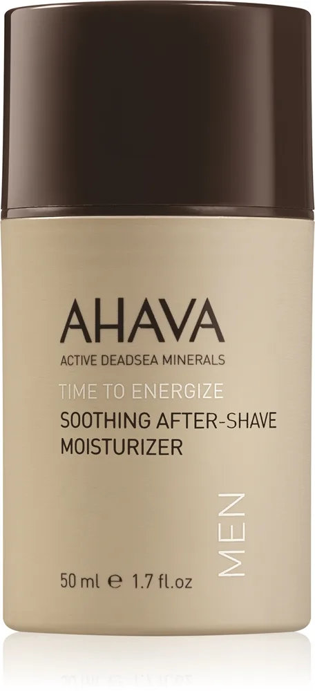 AHAVA Time To Energize Men Lindrende og fugtgivende creme Aftershave 50 ml