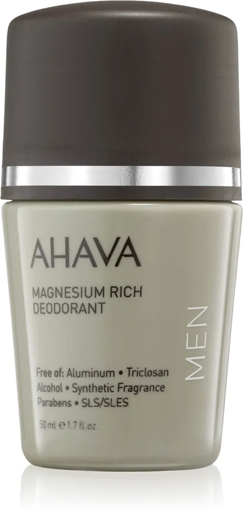 AHAVA Time To Energize Men mineraalideodorantti roll-on miehille 50 ml