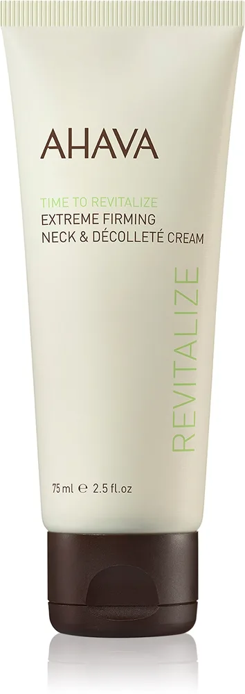 AHAVA Time To Revitalize kiinteyttävä voide kaulalle ja dekoltee-alueelle 75 ml