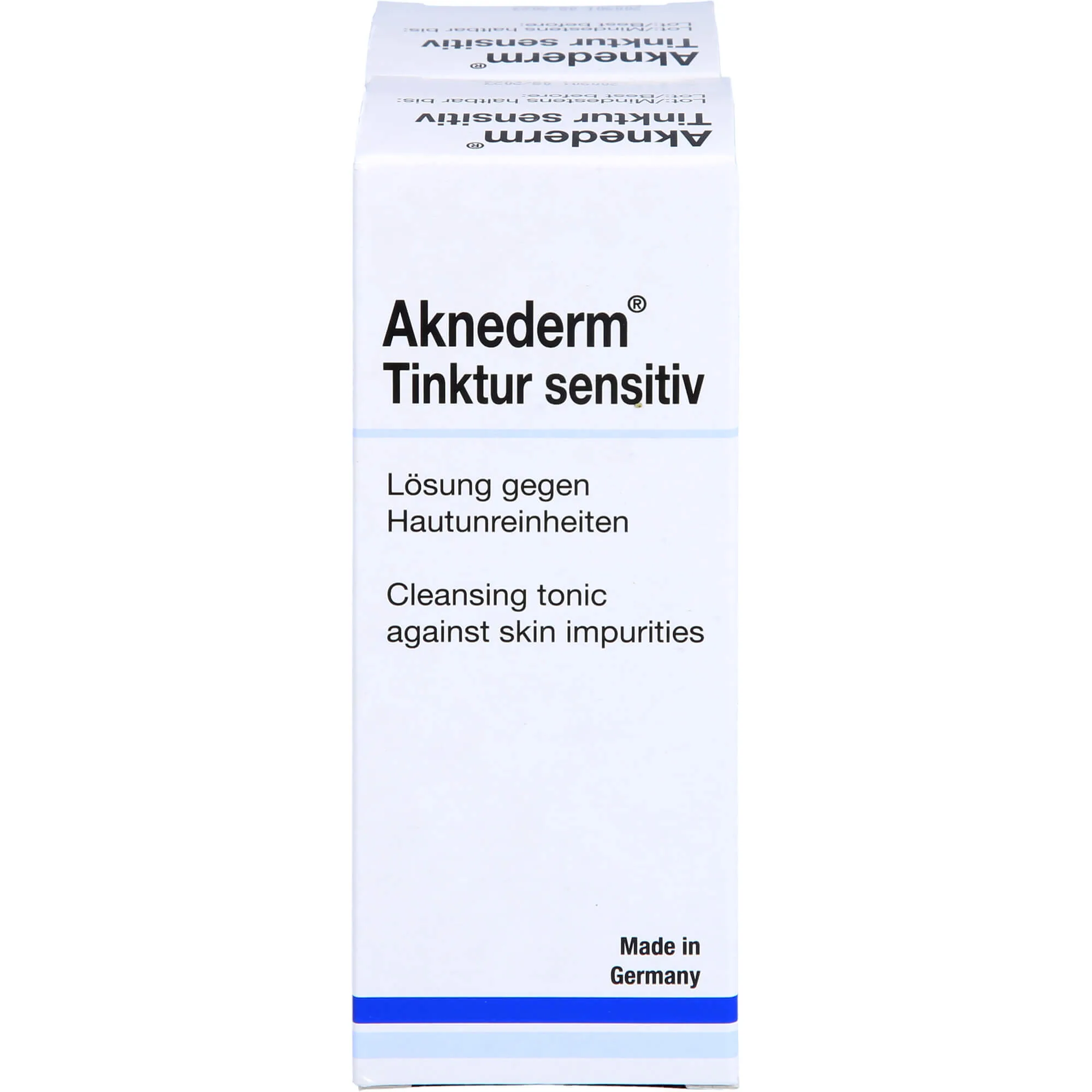Aknederm Tinktur Sensitiv 2 X 50 ml - Bei Hautunreinheiten
