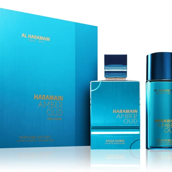 Al Haramain Amber Oud Aqua Dubai Presentförpackning Unisex 1 st.