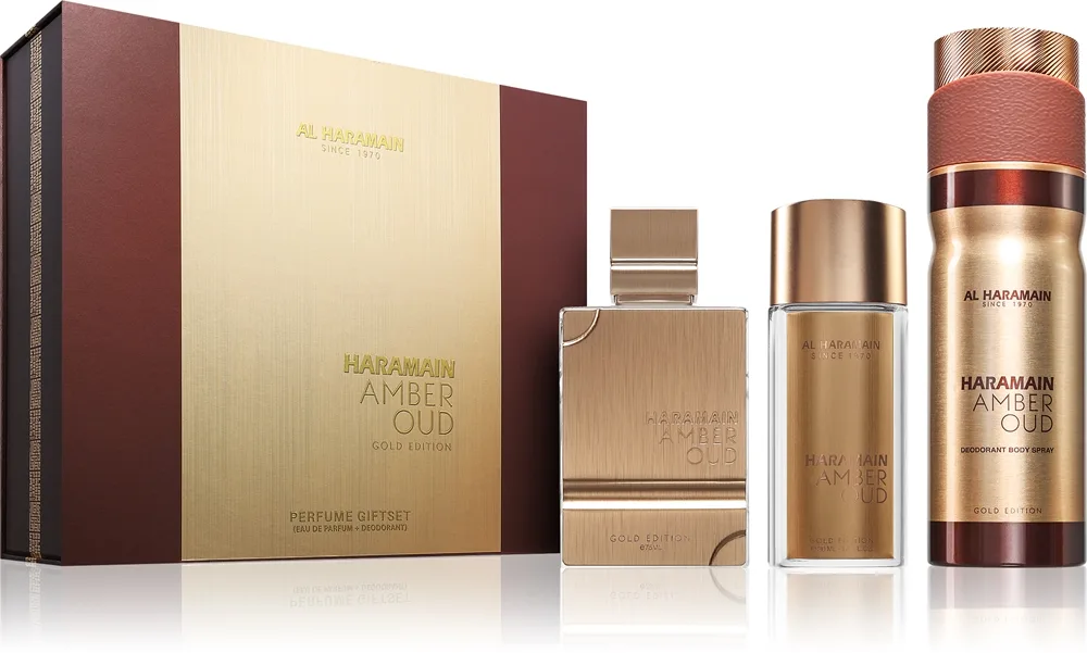Al Haramain Amber Oud Gold Edition Gavesæt Unisex