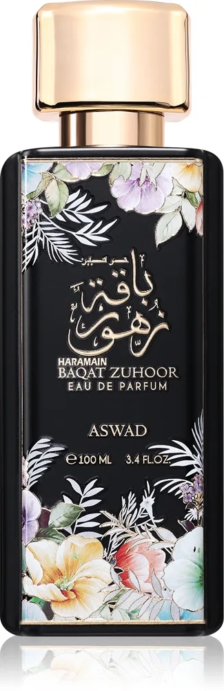 Al Haramain Baqat Zuhoor Aswad Eau de Parfum miehille 100 ml