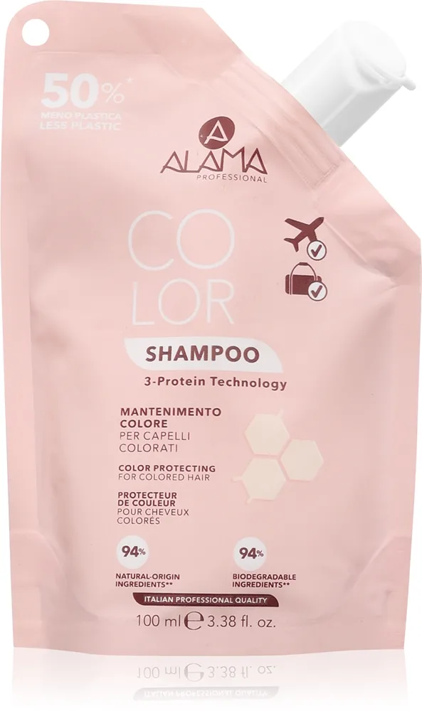 Alama Professional Color Protecting Shampoo Shampoo Til farvebeskyttelse Eco Refill 100 ml