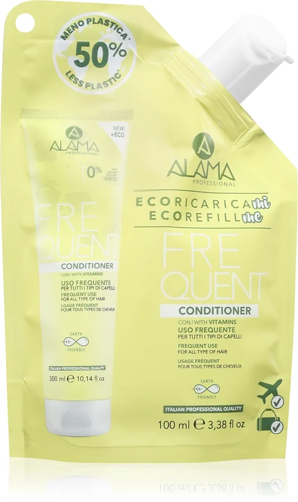 Alama Professional Frequent Conditioner Hårbalsam til hverdagsbrug Eco Refill 100 ml