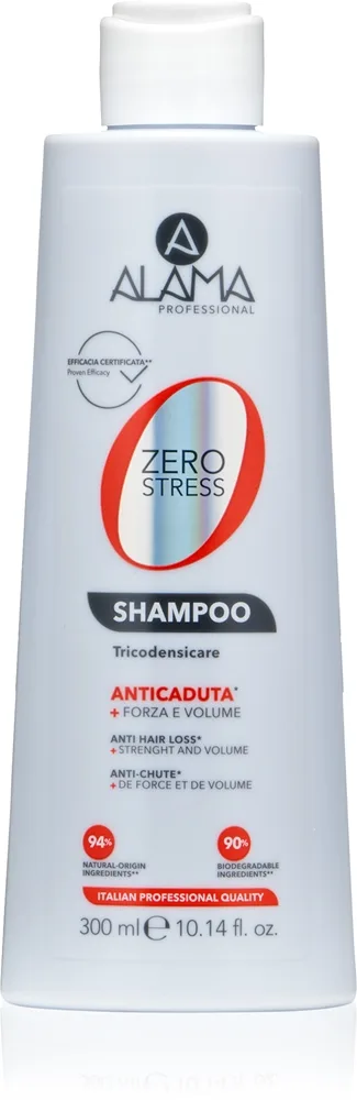 Alama Professional Zero Stress Anti-Hair Loss Shampoo shampoo hiustenlähtöön 300 ml