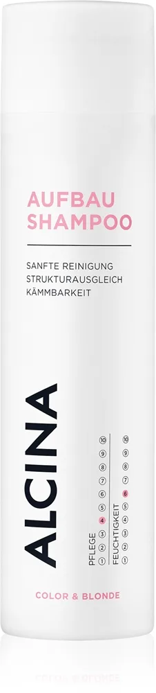 Alcina Color & Blond elvyttävä shampoo värjätyille hiuksille 250 ml