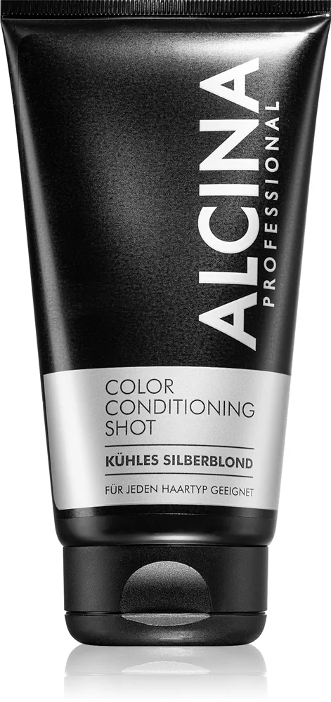 Alcina Color Conditioning Shot Silver sävyttävä balsami hiusten värin korostamiseen sävy Cold Silver Blond 150 ml