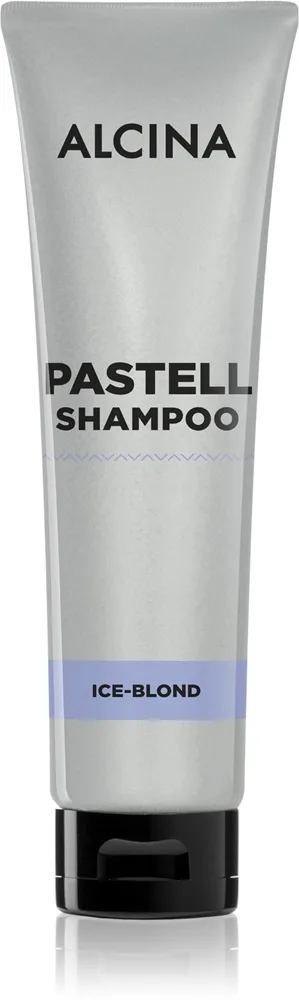 Alcina Pastell virkistävä shampoo vaalennetuille tai raidoitetuille viileän vaaleille hiuksille 150 ml