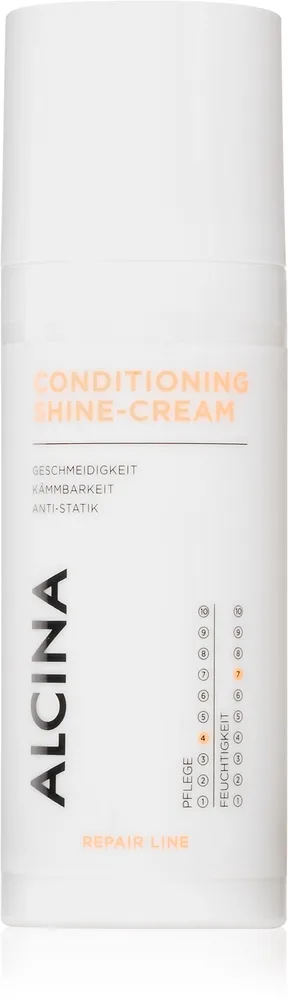 Alcina Repair Line elvyttävä voide kuivien ja hauraiden hiusten kiiltoa lisäävä 50 ml