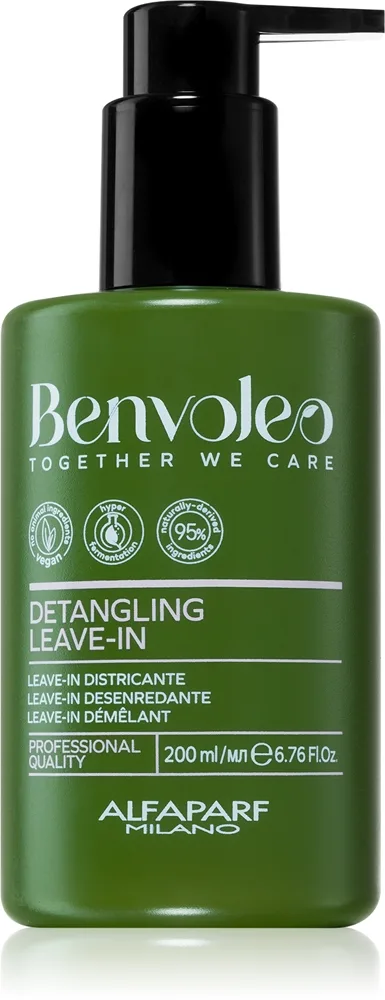 Alfaparf Milano Benvoleo Leave-in & Refresh hiuksiin jätettävä hoitoaine hiusten selvittämistä helpottamaan 200 ml