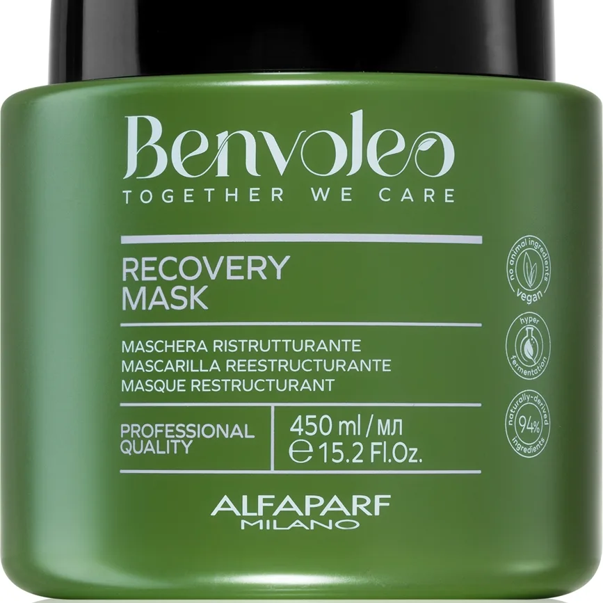 Alfaparf Milano Benvoleo Recovery Intensivt regenererande mask För skadat hår 450 ml