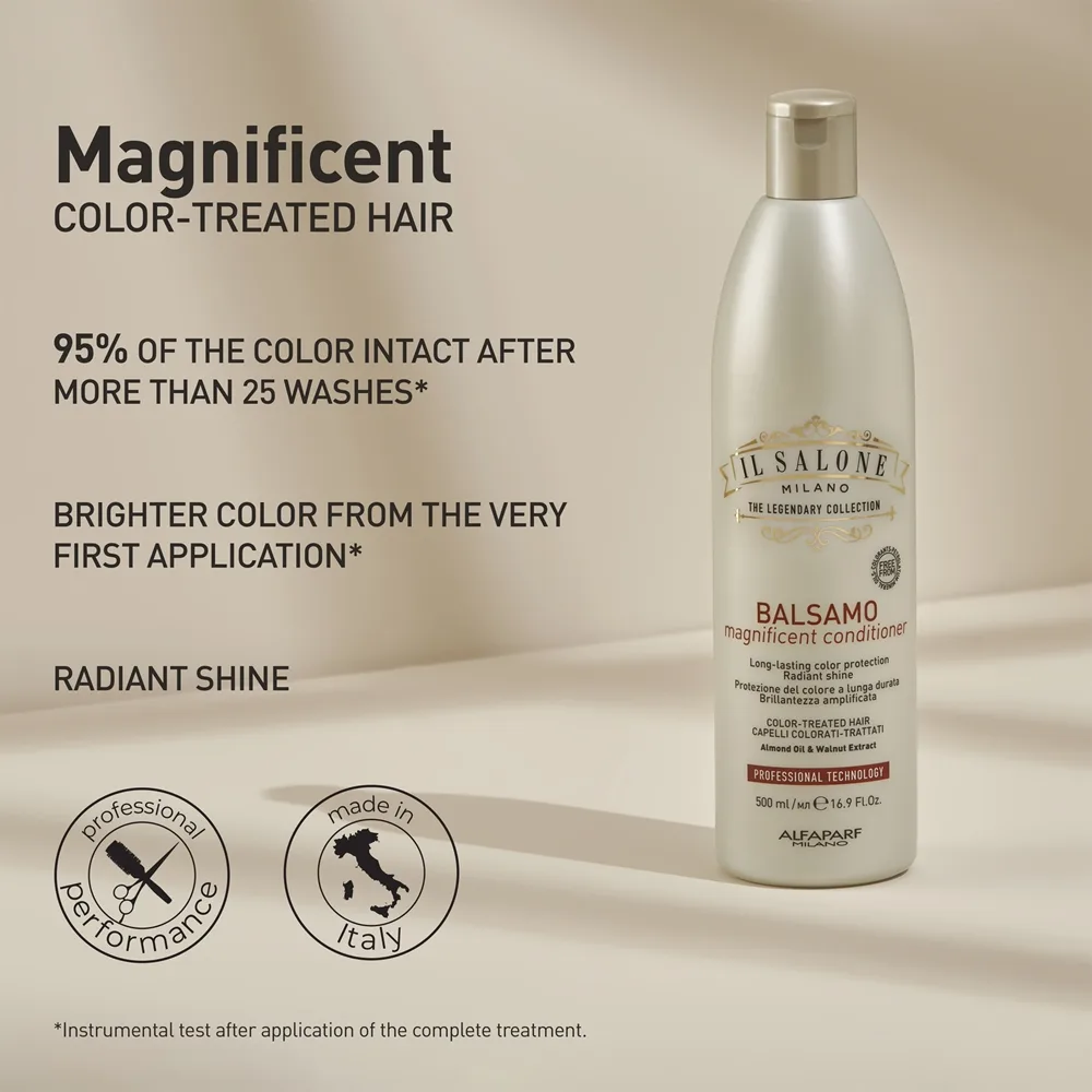 Alfaparf Milano Il Salone Milano Magnificent hiustenhoitoaine värjätyille hiuksille 500 ml