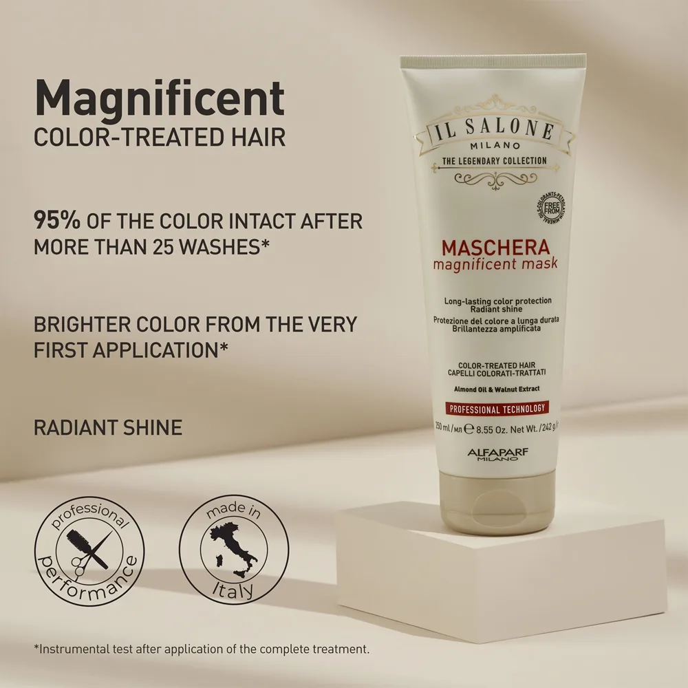 Alfaparf Milano Il Salone Milano Magnificent Mask För färgat hår 250 ml