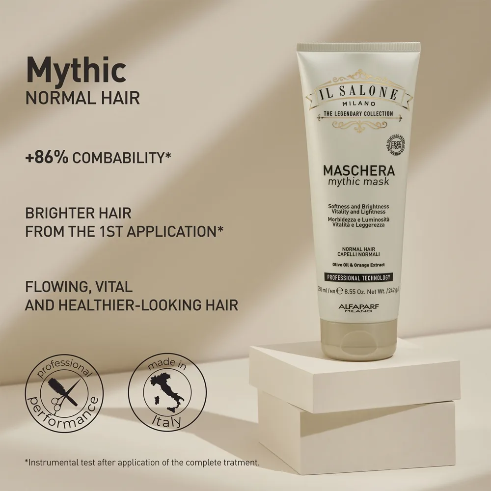 Alfaparf Milano Il Salone Milano Mythic Återfuktande mask För normalt till torrt hår 250 ml