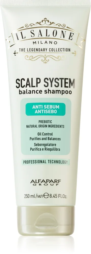 Alfaparf Milano Il Salone Milano Scalp System Dybderensende shampoo til fedtet hår og hovedbund 250 ml