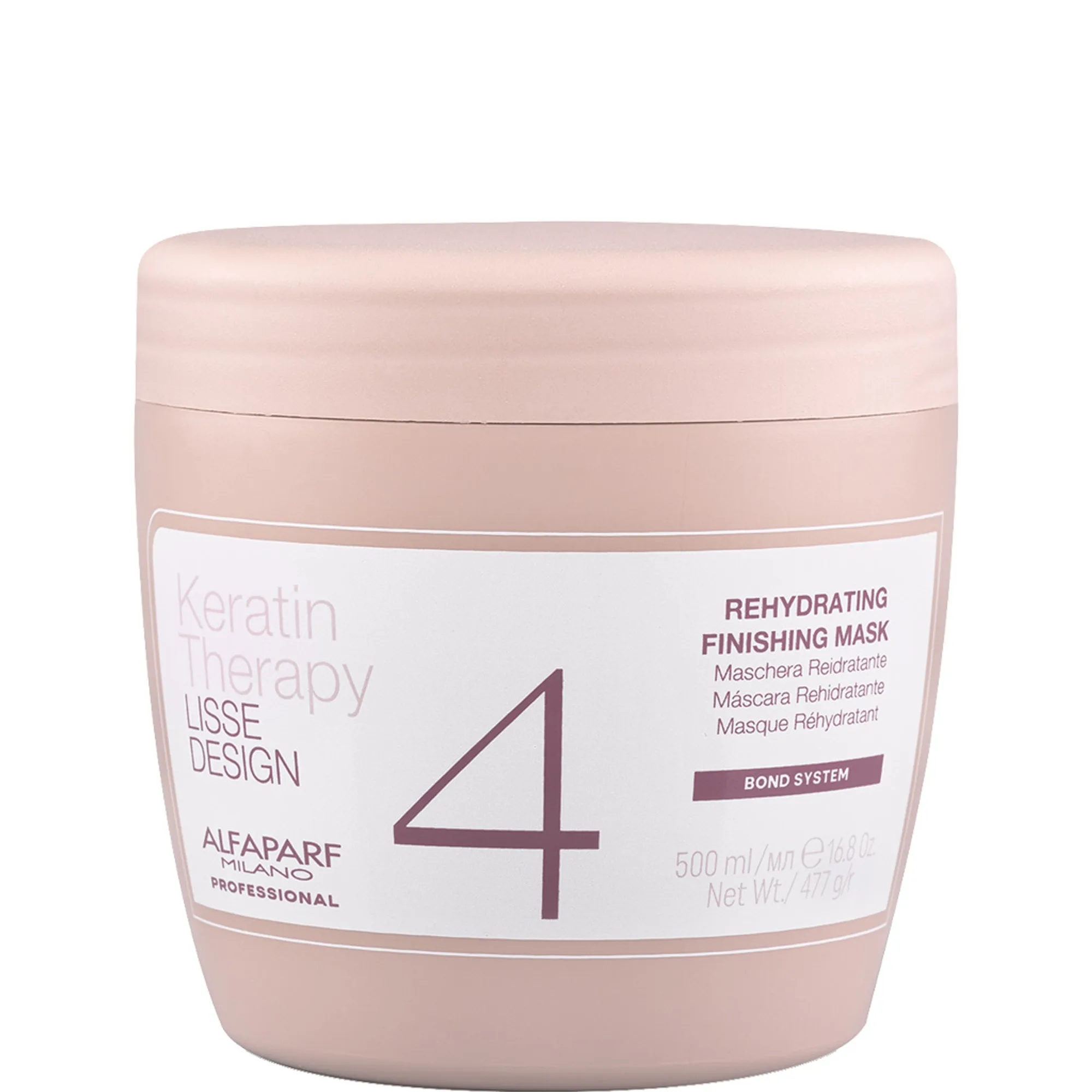 ALFAPARF MILANO Keratin Therapy Lisse Design Rehydrating Mask Hårinpackning