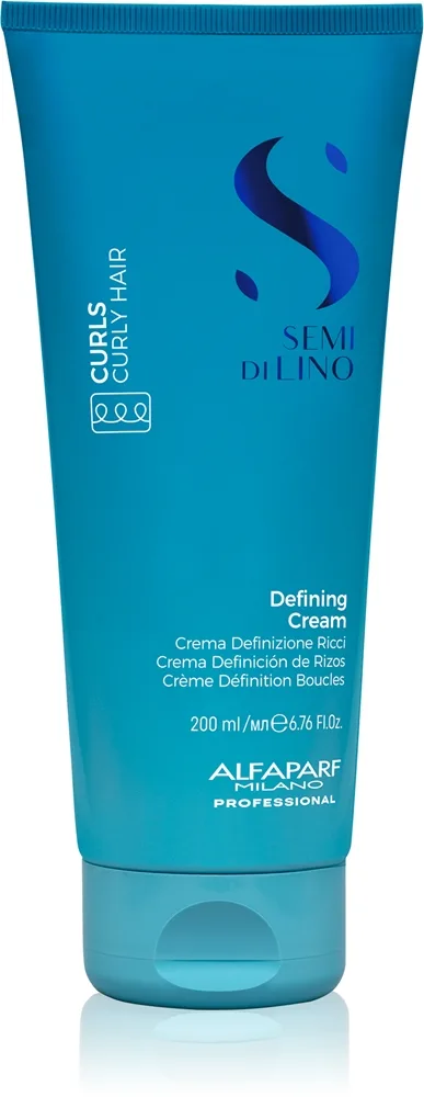 Alfaparf Milano Semi Di Lino Curls Defining Cream muotoileva voide kiharille hiuksille 200 ml