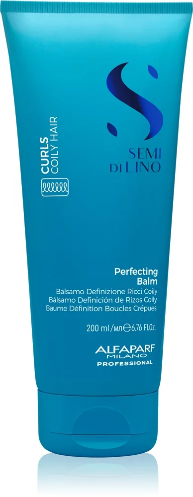 Alfaparf Milano Semi Di Lino Curls Perfecting Balm Balsam Lockenpflege für lockiges Haar 200 ml
